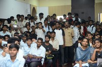 London Babulu Movie Team at AVN College Vizag
